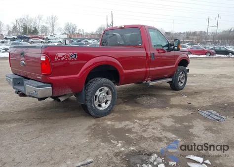 2015 Ford F-250 Xlt из США, поврежденный, VIN 1FTBF2B61FED20413